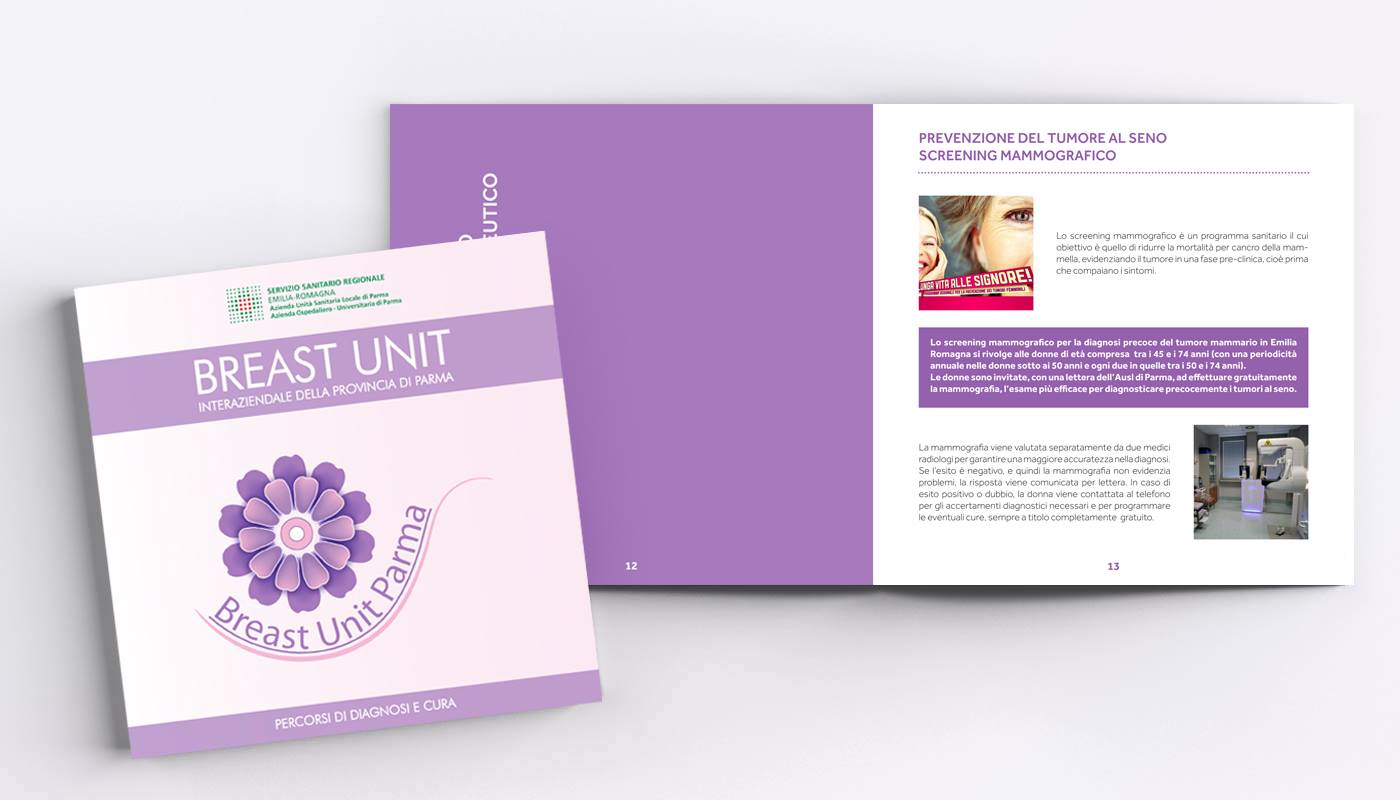 RACCOLTA FONDI PER LA STAMPA DELLE BROCHURE INFORMATIVE DELL'UNITA' DEL SENO INTERAZIENDALE DI PARMA E PROVINCIA (BREAST UNIT)